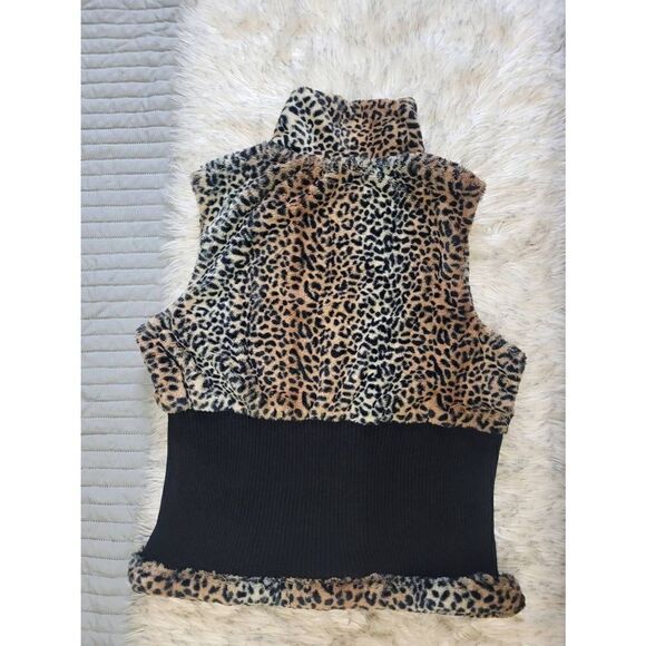 Lisa International Leopard Vest, Women's PXL - Picture 3 of 3